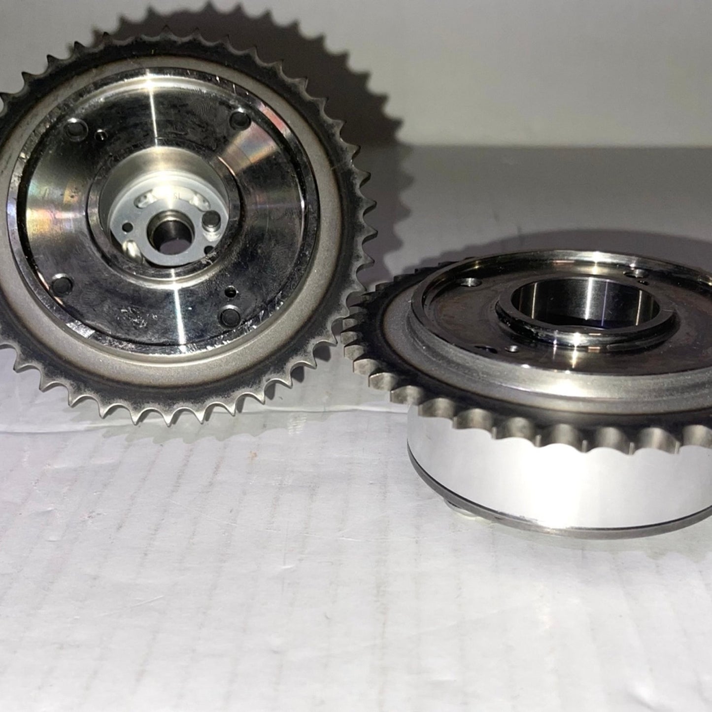 Timing Chain Kit With Intake/Exhaust VVT Gear Sprocket 2011-2014 Hyundai Elantra Cpupe 2012-2013 KIA Soul, 1.8 2.0L Engine, Replace# 24350-2E001 24370-2E000 24410-2E000 918-795