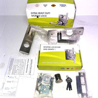 Commercial Mortise Lock Handle Set for Entrance/Office Front Door F20 Heavy Duty