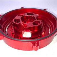 Motorcycle Clutch Cover Engine Protection Protector Cover for Panigale 959/1199/1299 V2 V4 Mo
