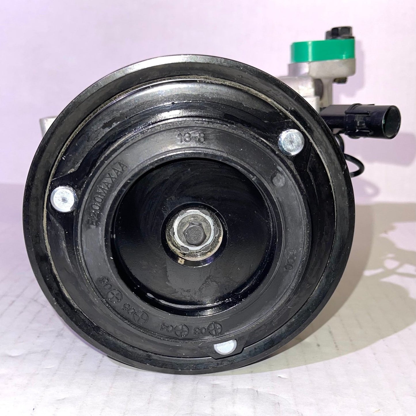 A/C Compressor with Clutch Hyundai Elantra Tiburon Matrix Denso 471-6003 9770109000 977012C100 977012D100 977012E000 97701-09000 97701-2C100 97701-2D100 97701-2E000 97701 09000