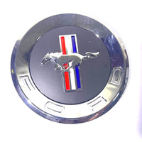 2009-2012 Ford Mustang Rear Trunk Deck Lid Faux Gas Cap Chrome Emblem OEM NEW