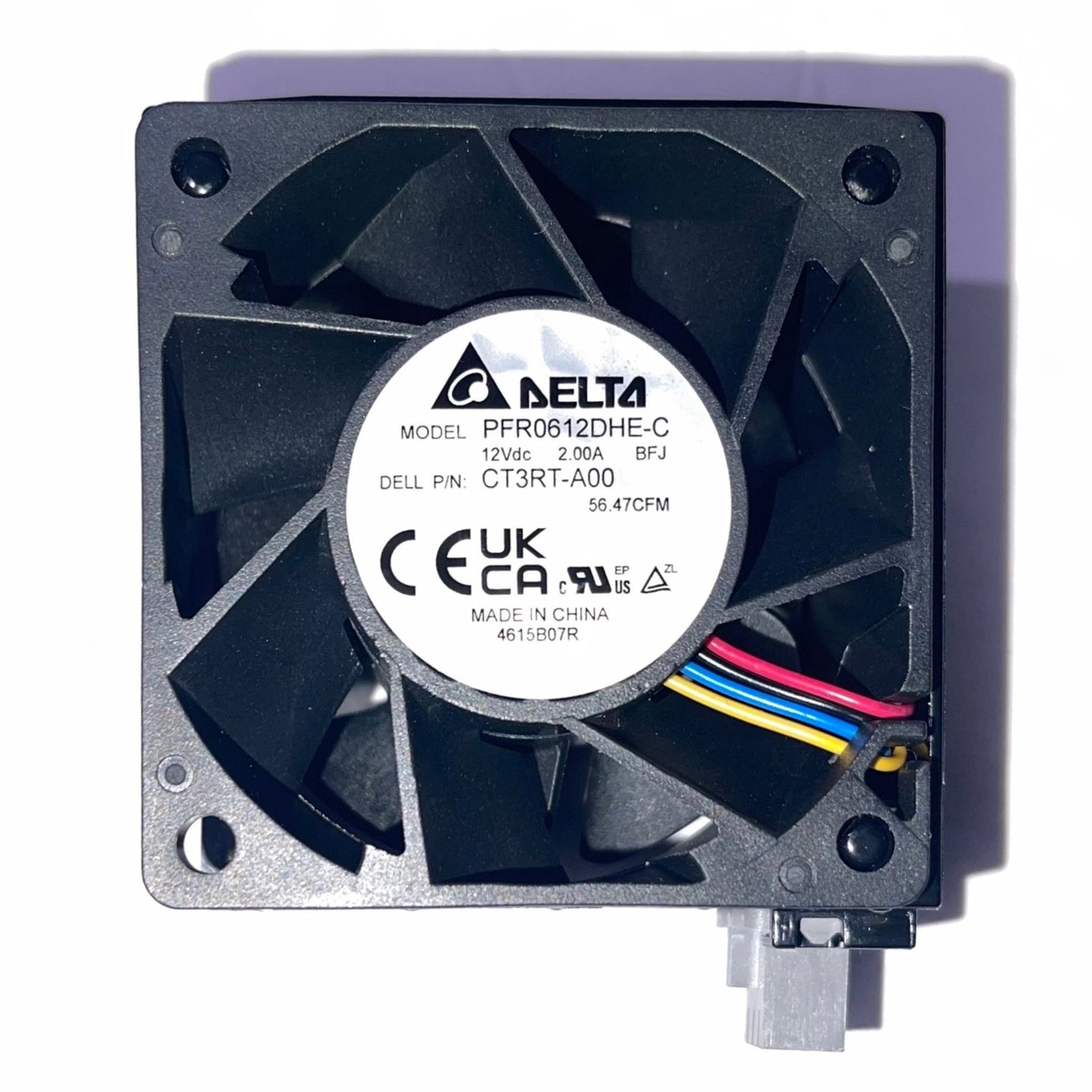 Delta PowerEdge Replacement Fan Dell R530 R530XD R750 R750XS PFR0612DHE-C DELL PIN: CT3RT-A00 74N90 R27NJ