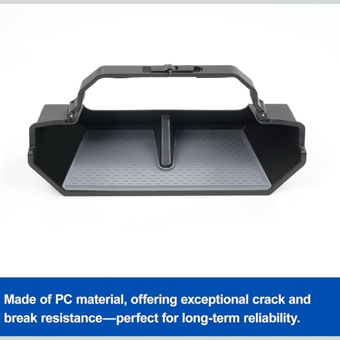 Cybertruck Center Console Dashboard Hidden Tray Organizer Under Screen Storage