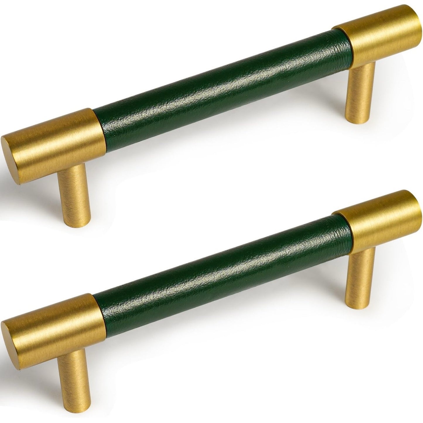 8PK 5” Barn Door Handle Sliding Door Pull Handle High Performance Handle Cabinet Door Drawer Kitchen Knobs Bathroom Heavy Duty Hardware Handle, Green