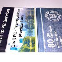 Path to PE Services, Civil PE Transportation Practice Exam: 80 Questions Designed for the CBT Format with Detailed Solutions
