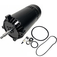 UST1102 1HP Swimming Pool Pump Motor With PS-201 Seal Kit for Hayward Super Pump, Super II, Max Flow, Northstar & Ja-Cuzzi Magnum Pump| 1 HP Single Speed Round C-Face Pool Motor, 115/230V