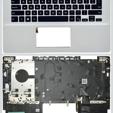 Laptop Upper Case Palmrest Backlit Keyboard Assembly Part for Dell Inspiron