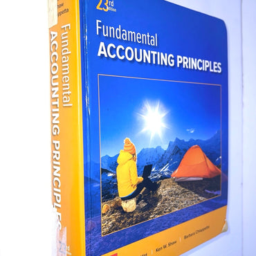 Fundamental Accounting Principles McGraw Hill 23rd Edition ISBN-13: 978-1259536359, ISBN-10: 1259536351 HARDCOVER TEXTBOOK