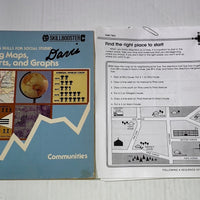 1980s Reading Skills for Social Studies (Using Maps, Charts & Graphs (Workbook) ISBN-10	‎0878953507 ISBN-13	‎978-0878953509
