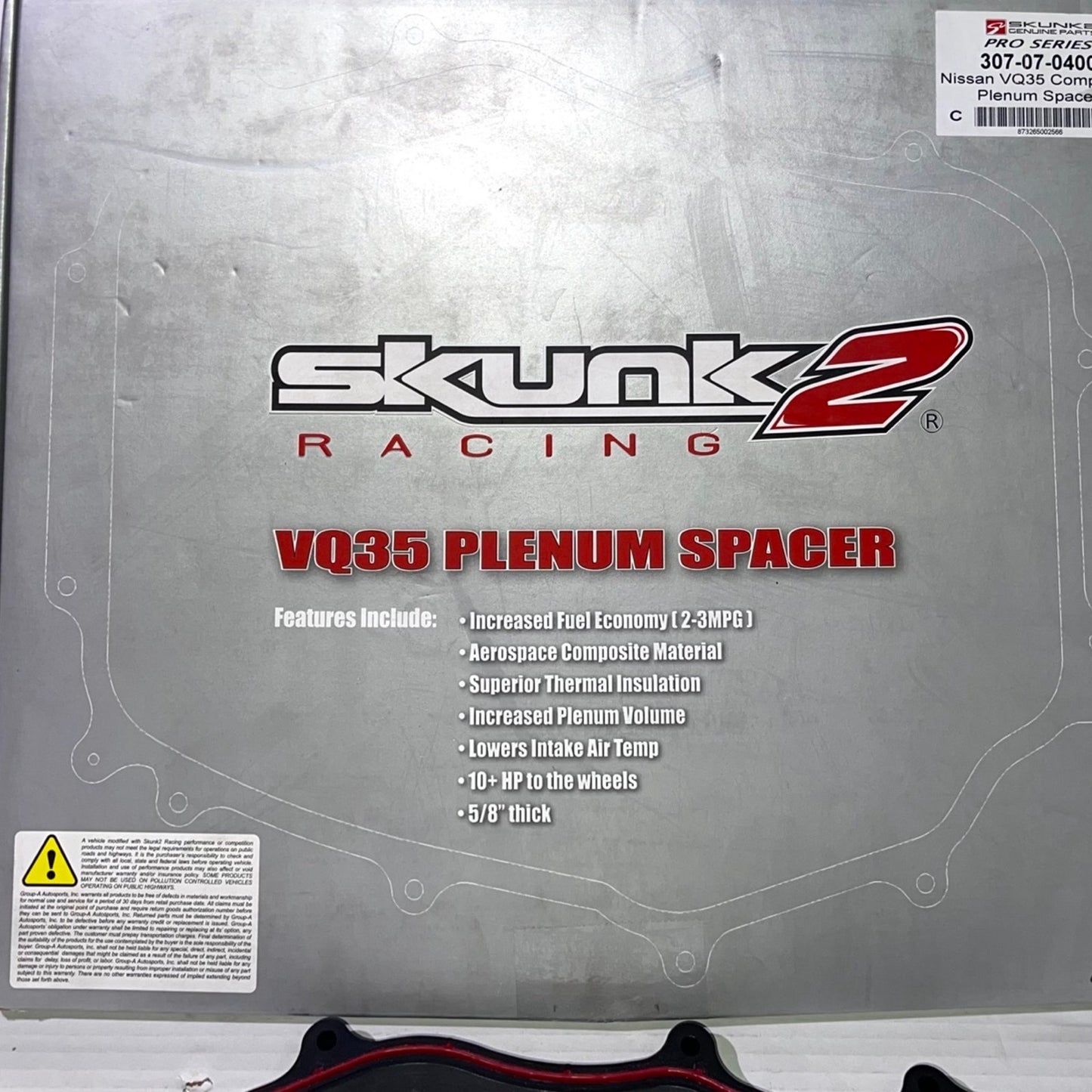Skunk2 Racing 307-07-0400 Composite V2.0 Plenum Spacer for Nissan VQ Engines