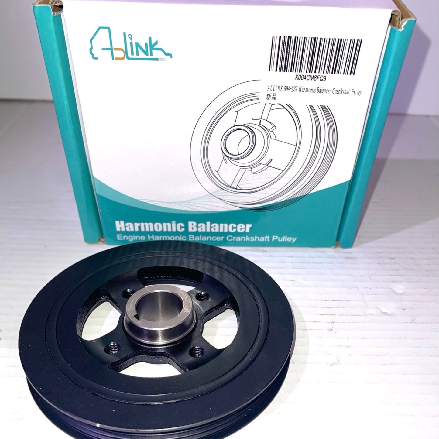594-237 Engine Harmonic Balancer for Toyota Paseo: 1992-1998 OEM: 102228; 594237 PB1542N; SK594237; 13408-11012; 1340811011; 1340811020; 1340811021; 13470-11030; 9516120159; 9516120519