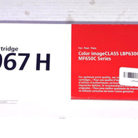 Canon Genuine 067 Cyan Toner Cartridge High Capacity for LBP633Cdw, LBP632Cdw, M