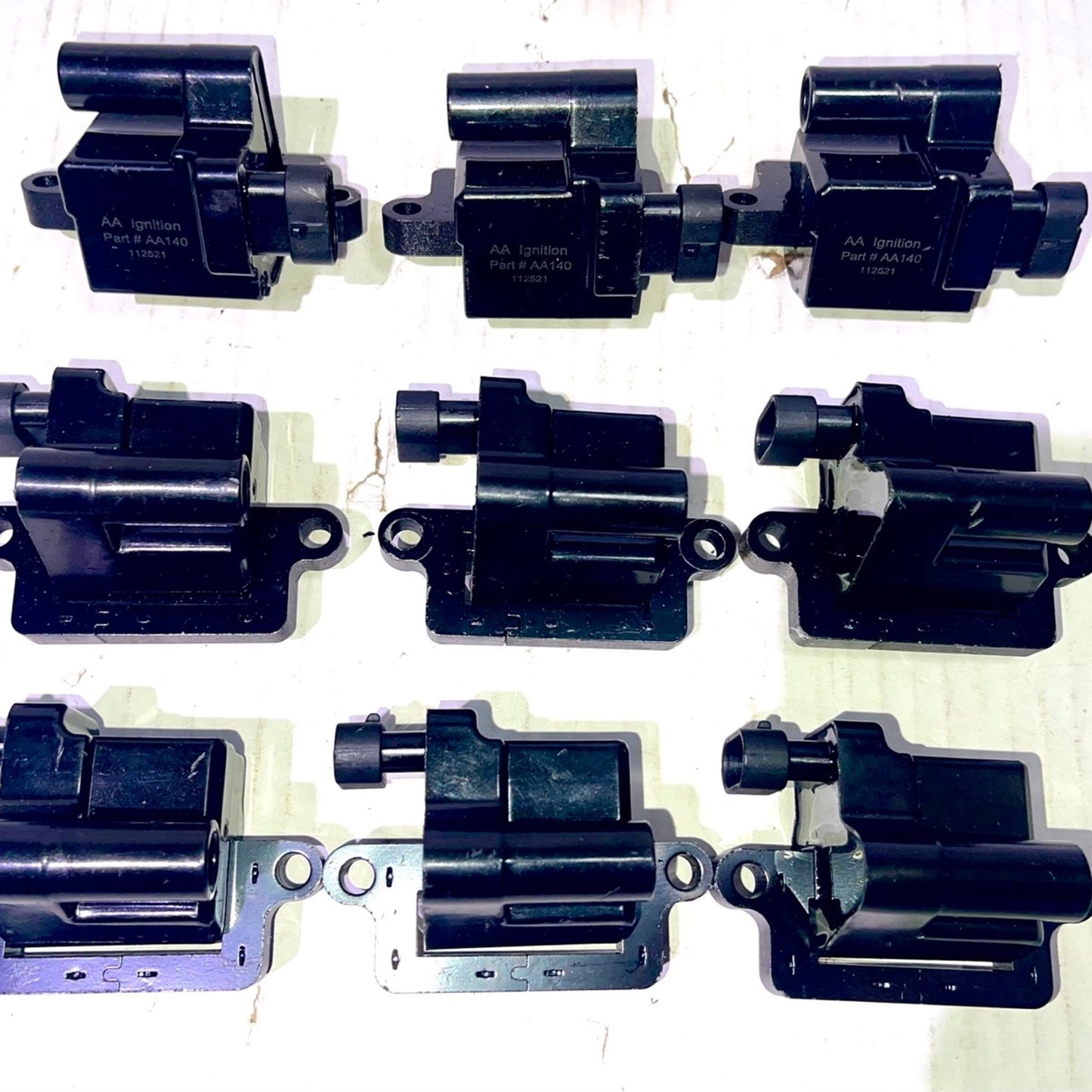 GMC CHEVY AA IGNITION AA140 REPLACEMENT IGNITION COIL 112521 Ignition Coil 9PK- Replaces 12558693, GN10298, C1208, D581 - with Cadillac, Chevy & GMC - Escalade, Silverado, Avalanche, Express 3500, Suburban, Tahoe, Sierra, Savana, Yukon
