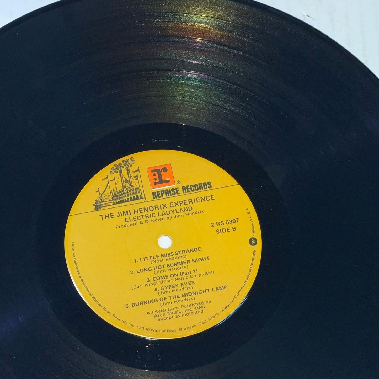 The Jimi Hendrix Experience ELECTRIC LADYLAND - Reprise Records 1968 DOUBLE Vinyl LP Record Album