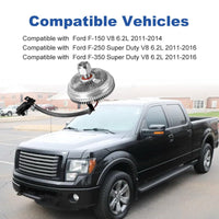 Radiator Cooling Fan Clutch Ford F-150 F150 2011-2014, F-250 F-350 Super Duty 2011-2016 V8 6.2L Replacement for 2569351692