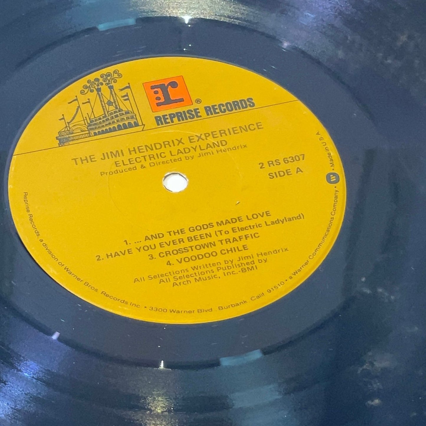 The Jimi Hendrix Experience ELECTRIC LADYLAND - Reprise Records 1968 DOUBLE Vinyl LP Record Album