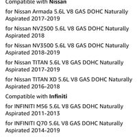 High Pressure Fuel Pump for Nissan TITAN Armada Infiniti QX56 QX80 Q70 Q70L M56