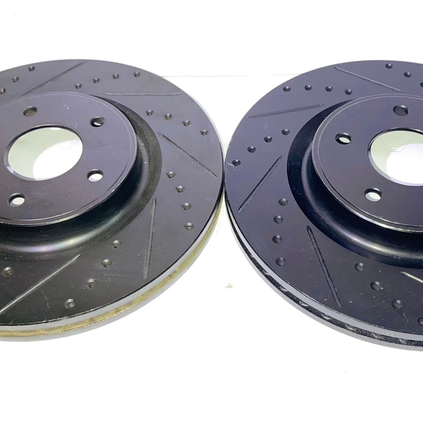 Brake Rotors For 1994-2004 Ford Mustang Rear Drilled Slotted Disc Brake Rotors | Brakes and Rotors