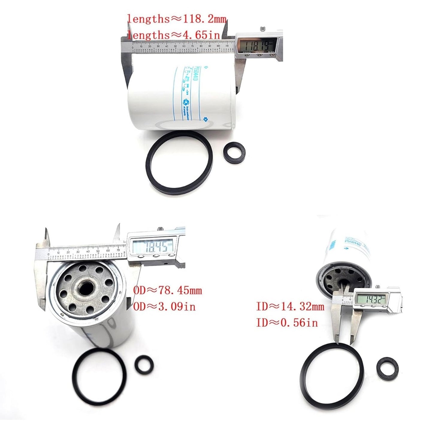 Maintenance Filter Kit for Case 1845C 1840 (Axial Seal Air Filters) J934429 J93 Fits Cummins 4B3.9