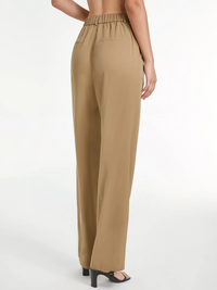 Light Wide-Leg Tailored Pants (Women)