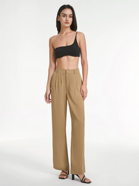 Light Wide-Leg Tailored Pants (Women)